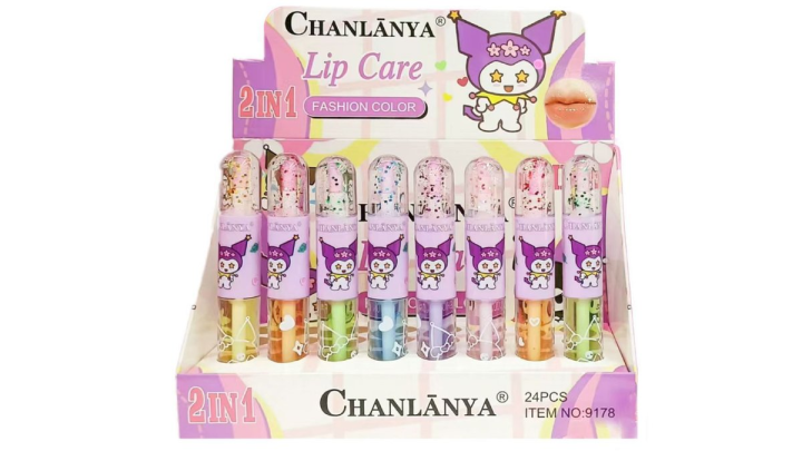 Kuromi lipgloss 2 in 1