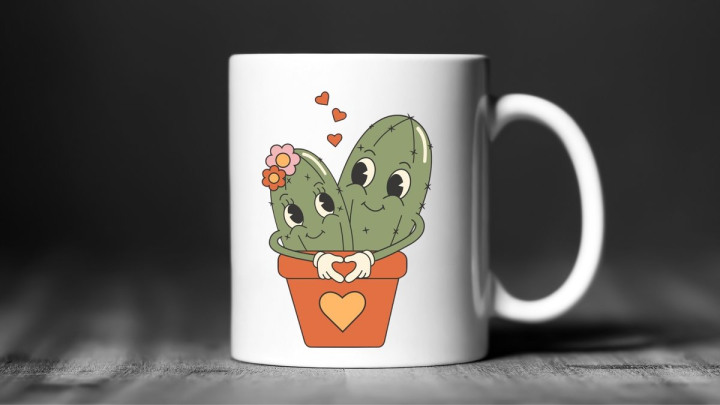 Coffee Mug Cactus 300ml