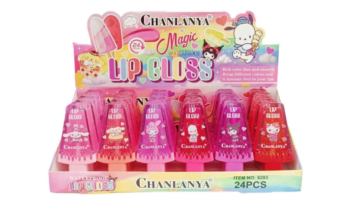 Red Kuromi lipgloss magic lipgloss colour changing