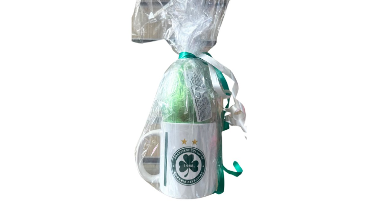Omonoia mug with chocolate egg
