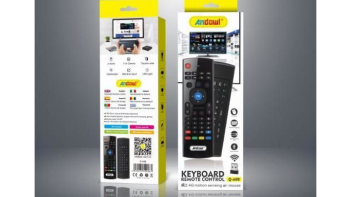 Keyboard remote control Q-A08