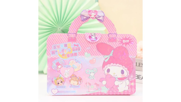 My melody sticker and drawing bag