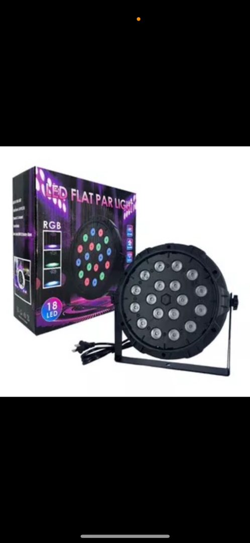 Led flat par light