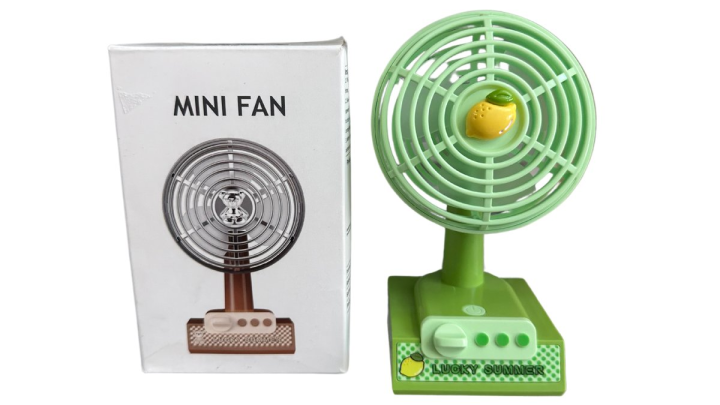 Mini fan green colour