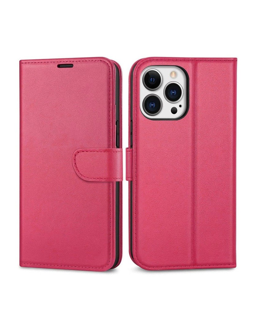 Flip phone cover iphone 14 plus FUXIA