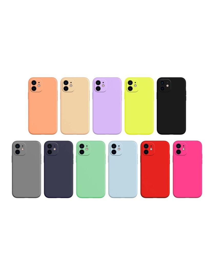Red soft touch cover S24 ultra