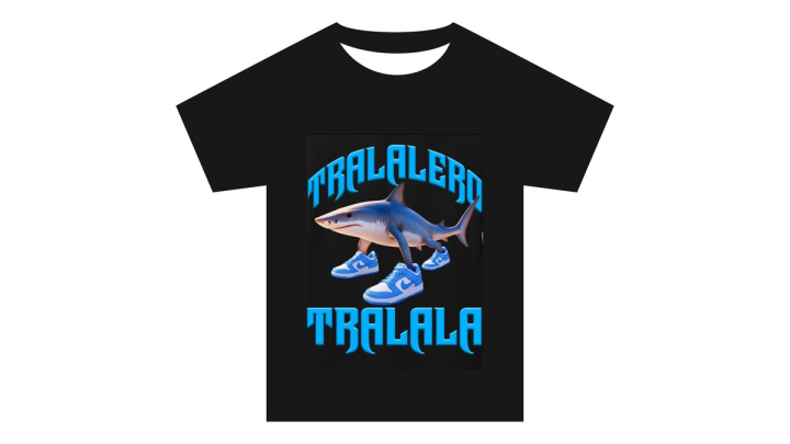 Tralalero tralala T-shirt Size 12-14