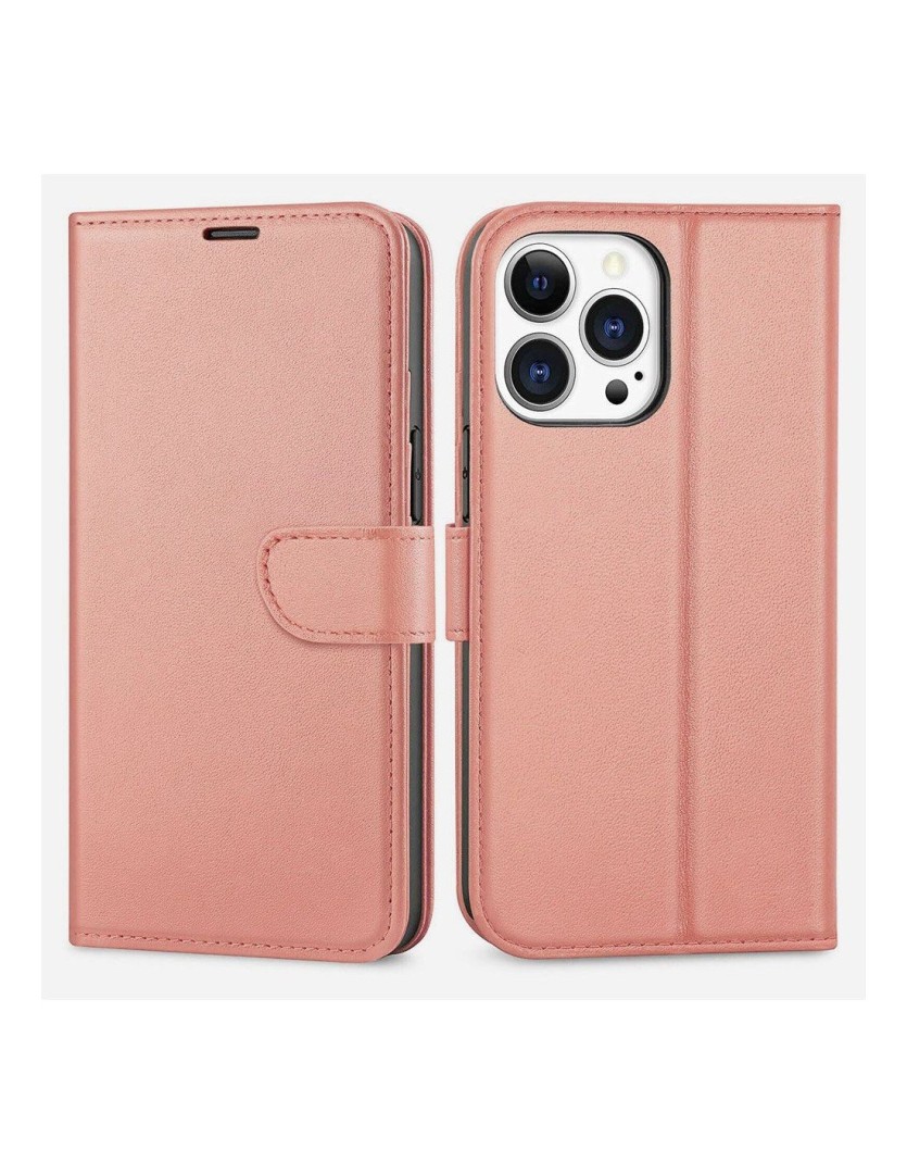 Flip phone cover iphone 14 plus ROSE GOLD