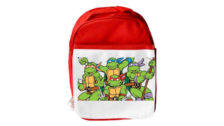 School bag Red Nijia Turtles