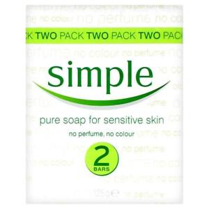 Simple Soap 125Gr X 2 Bars