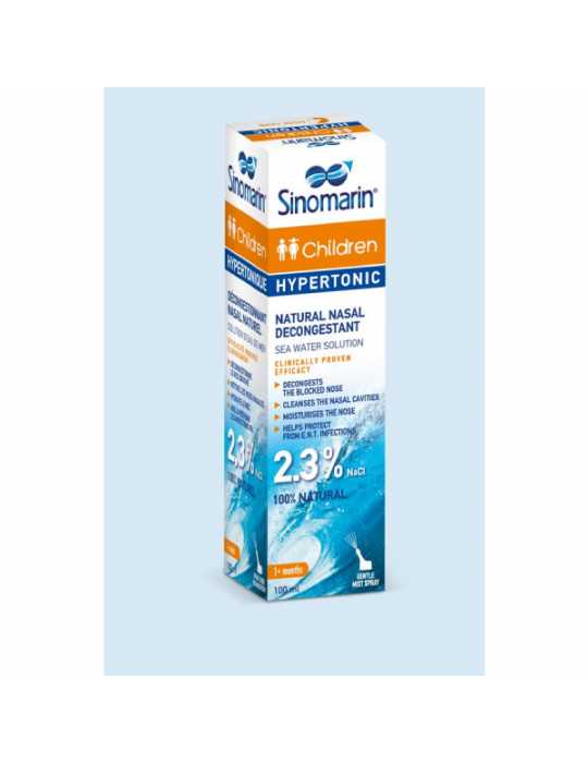 Sinomarin Plus Algae Children Hypertonic Nose Care 100Ml