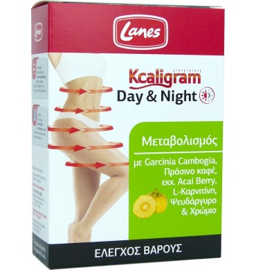 Lanes Kcaligram Day & Night 60 Tablets