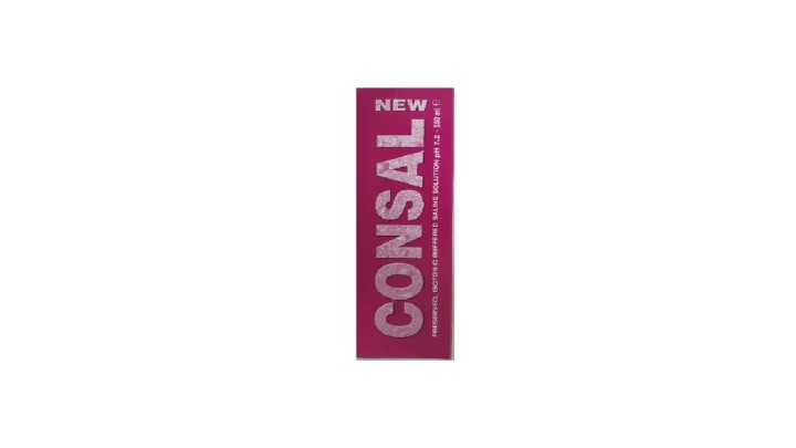 Consal Normal Saline Contact Lens Solution Ph7,2, 550Ml