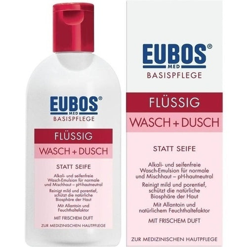 Eubos Liquid Washing Emulsion Red 200ml
