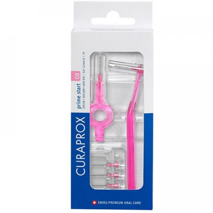 Curaprox Prime Start Cps 08 Intermediate Brushes Pink 5 pieces