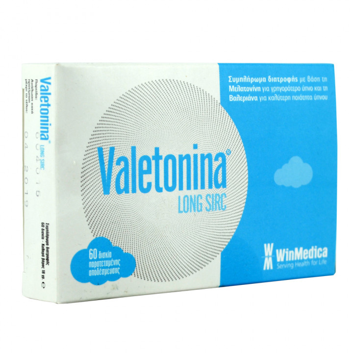 Valetonina Long Sirc For Insomnia 60 Tablets