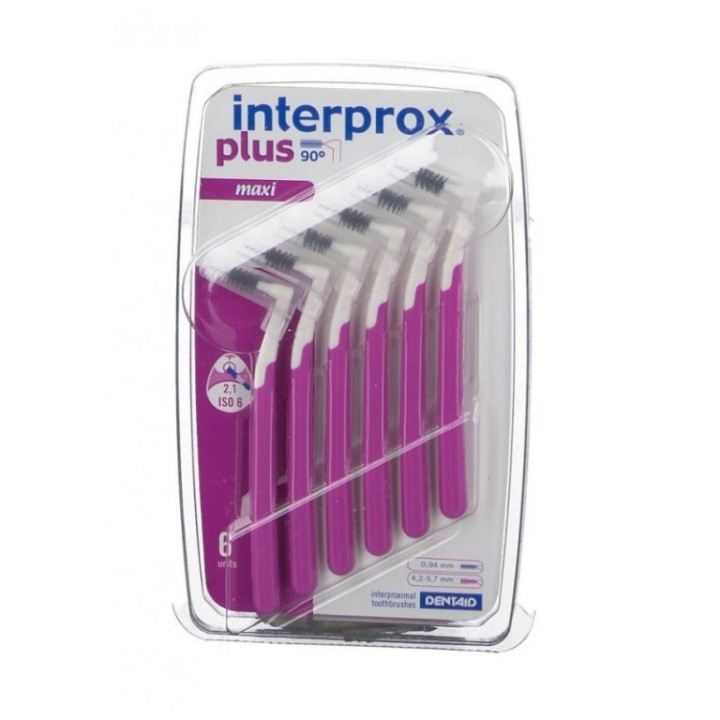 Dentaid Interprox Purple Plus Maxi 6 Brushes