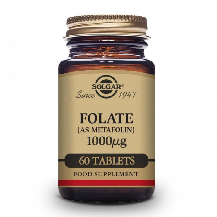 Solgar Folate 1000Mg 60 Tablets