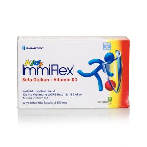 Immiflex Kids Beta Glukan + Vitamin D3 350Mg/30Caps