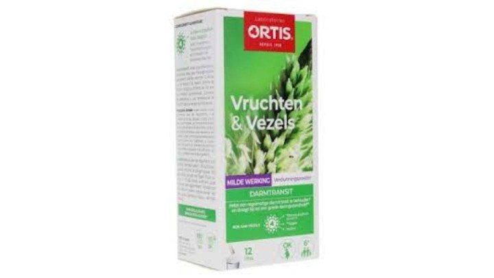 Ortis Fruits&Fibres Regular Sticks 12X10G