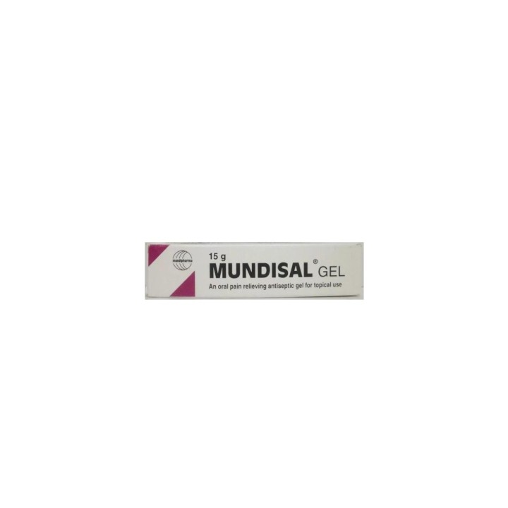 Mundisal Oral Gel – Pain Relief for Mouth Ulcers, 10g