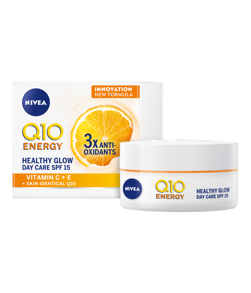 NIVEA Q10 ENERGY HEALTHY GLOW DAY FACE CREAM 50ML
