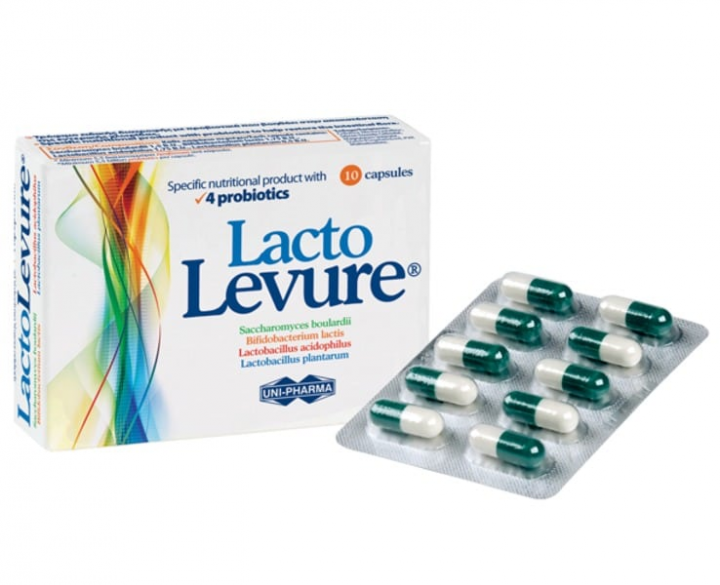 Uni Pharma Lacto Levure 10 Capsules