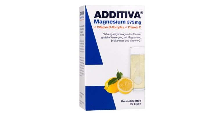 Additiva Magnesium 375Mg+B-Complex+Vit C Eff,Tabs