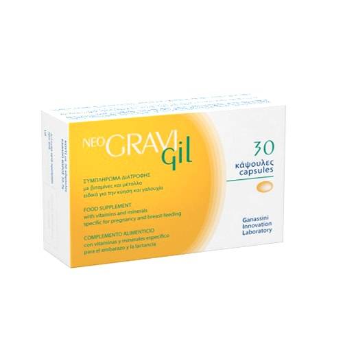 Neogravigil Vitamins & Minerals Specific For Pregnancy & Breastfeeding 30 Capsules
