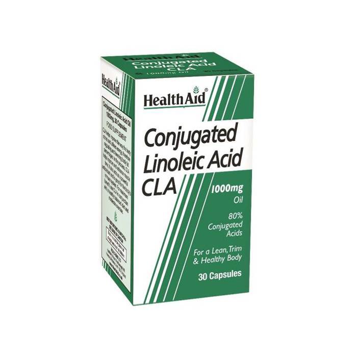Health Aid Conjugated Linoleic Acid 1000Mg. For A Lean Trim And Healthy Body 30 Capsules