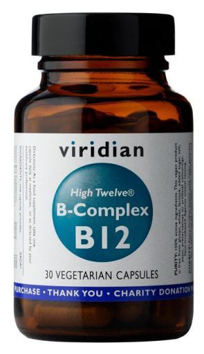 Viridian High Twelve Vitamin B12 30 Capsules