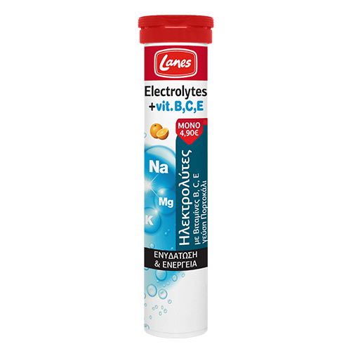 Lanes Electrolytes & Vitamins For Hydration & Energy 20 Effervescent