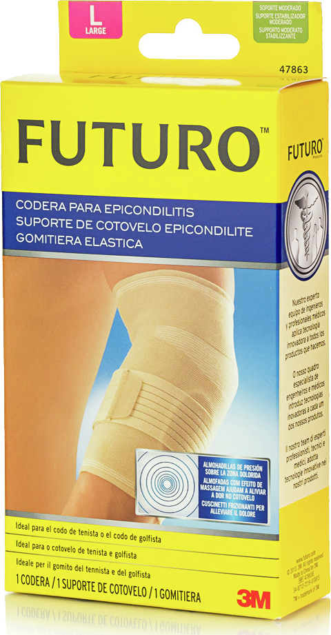 Futuro Comfort Elbow With Pressure Pads Large Size