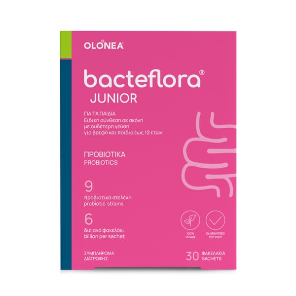 Holistic Med Bacteflora Junior 30 Sachets 1pc