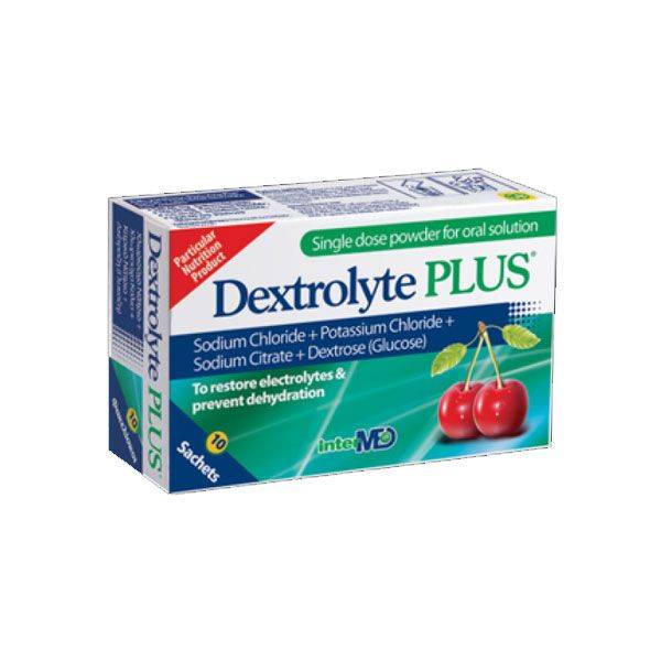 Intermed Dextrolyte Plus - Hydration 10 Sachets