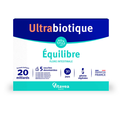 Ultrabiotique 30 Equilibre Intestinal Health 30 Capsules