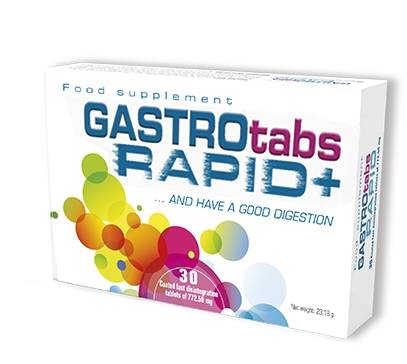 Gastrotabs Rapid for Heartburn 30 Tablets