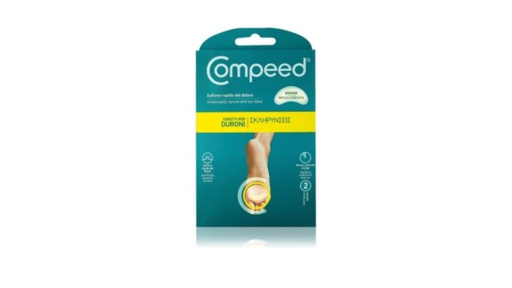 Compeed Hard Skin Large, 2 Plasters