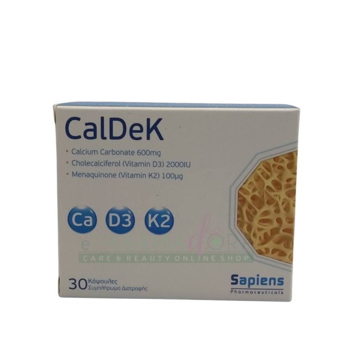 Sapiens Caldek Maintenance Of The Normal Condition Of The Bones 30 Capsules