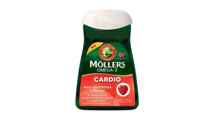 Mollers Omega-3 Cardio,60caps
