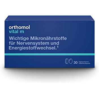 Orthomol Vital M Tablets + Capsules 2X30 Pack