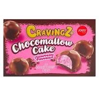 CRAVINGZ CHOCOMALLOW CAKE STRAWBERRY FLAVOR 150g