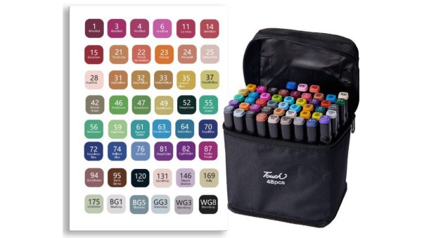 36 pieces colour markers
