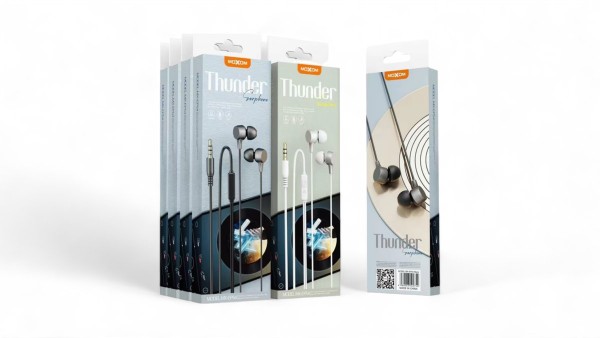 Wired headphones aux White MX-EP54