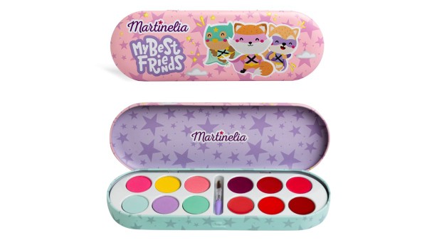 Best Friends Eyes & Lips Tin Box