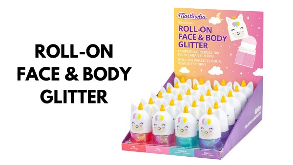 Turquise Roll-on Face & Body Glitter
