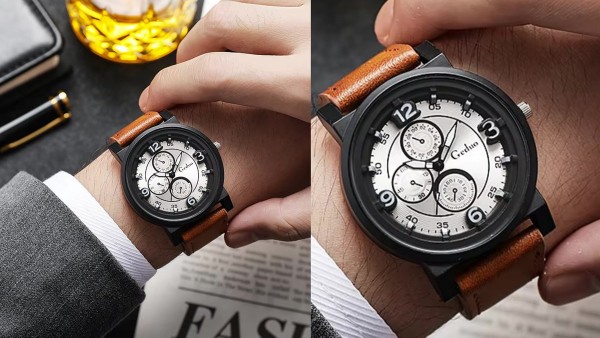 Brown watch