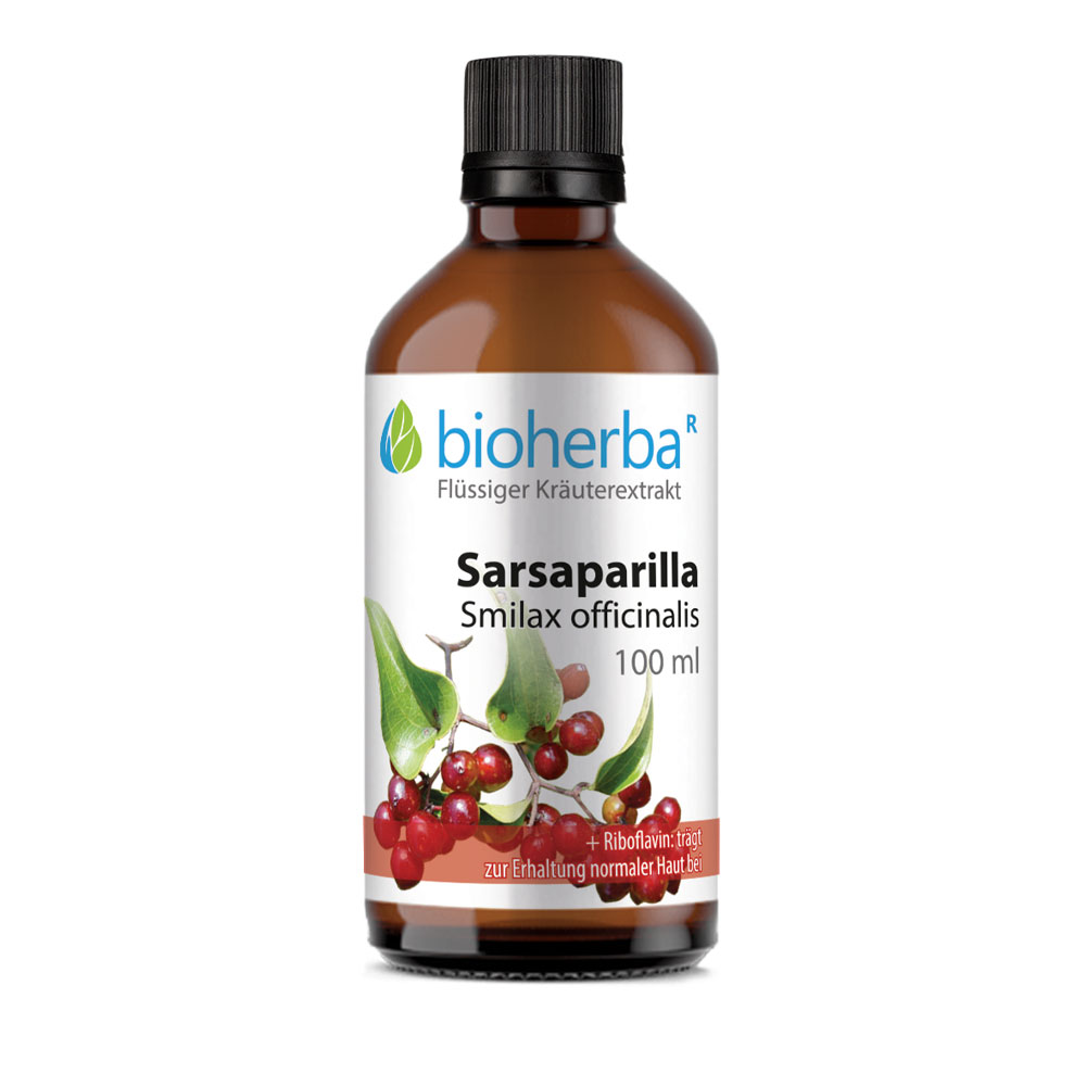 Sarsaparilla Tincture, 100 ml, Bioherba