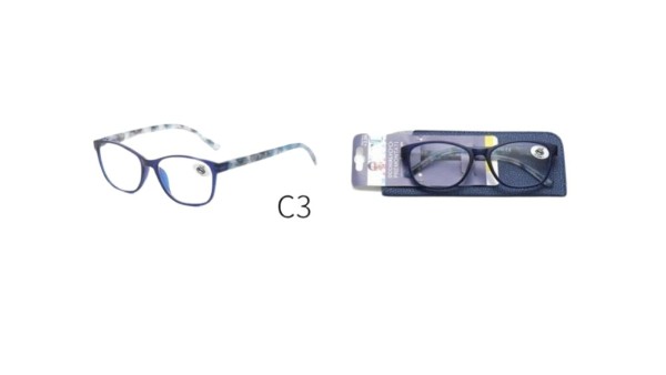 Reading Glasses Blue armour +3.5