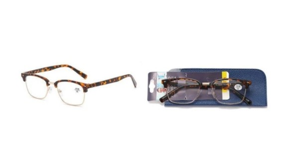 Reading Glasses Black leopard +1.5